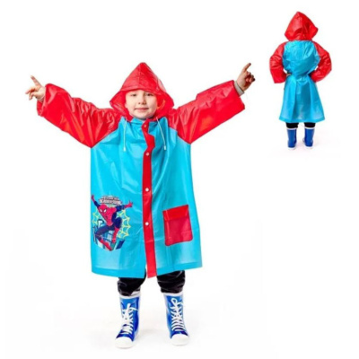 Дождевик Человек-Паук со светоотражающим элементом S Великий 11